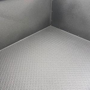 bed liner sprayed onto truck bed